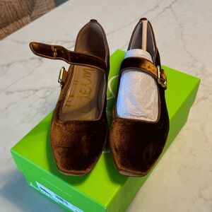Sam Edelman Michaela Camel Mary Janes 8.5